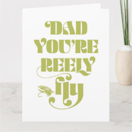 Fly Dad dobló la tarjeta de saludo del Día del Pad