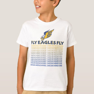 FLY EAGLES FLY , Camiseta del ventilador