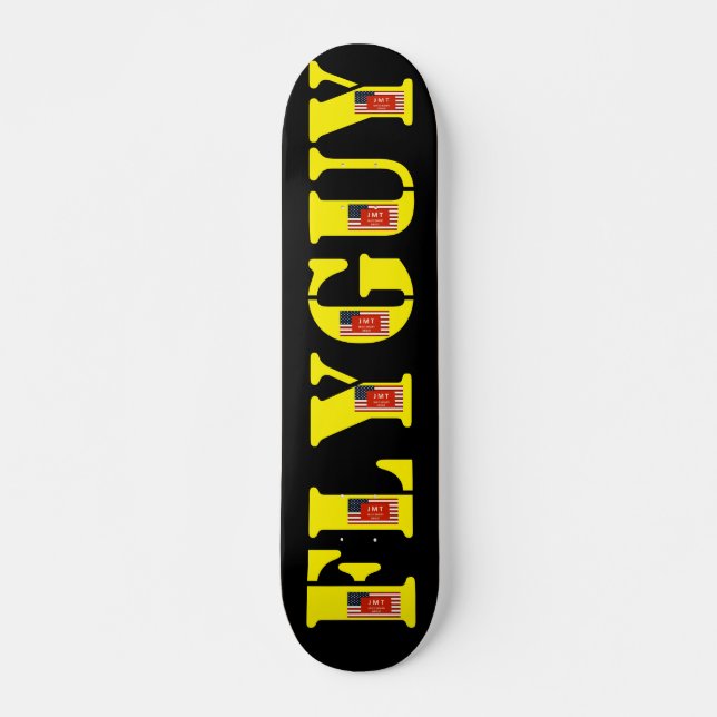 FLY GUY JMT USA 7 3/4" cubierta para skateboard (Anverso )