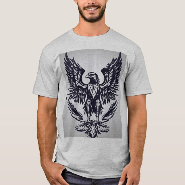 "Fly High: Diseño de camisetas inspiradas en el ág (Anverso)