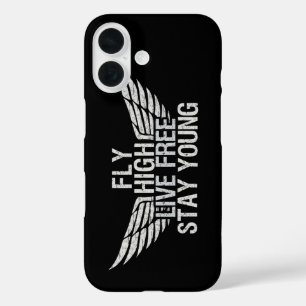 FLY HIGH personalizado Blackberry funda negrita