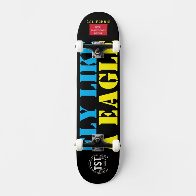 FLY LIKE A EAGLE SKATEBOARDS / JMT USA (Anverso)
