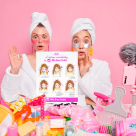 Flyer 100 Eyebrow Microbalding Aftercare Instruction Pin