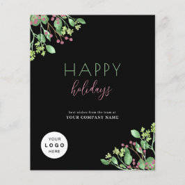 Flyer 2026 calendario comercial tarjeta de vacaciones pr