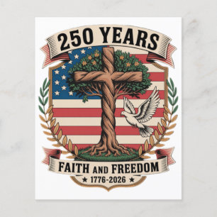 Flyer 250 Años Fe y Libertad