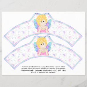 Flyer 2 envolturas de magdalenas personalizadas de cumpl