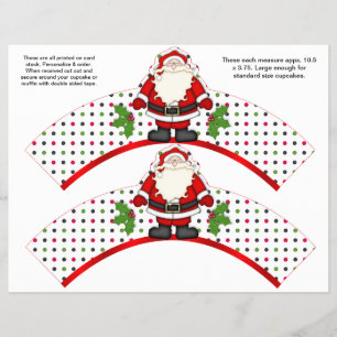 Flyer 2 Navidades envolvimientos de pasteles personaliza