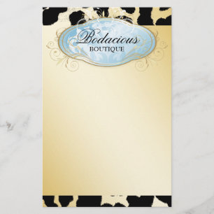 Flyer 311 Bodacious Boutique Blue Leopard