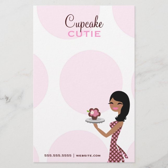 Flyer 311 Candie la Muñeca Cupcake Ethnic Ondulada (Frente)