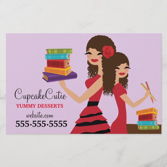 Flyer 311 Chicas de Cupcake Cutie (Frente)