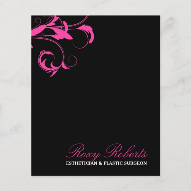 Flyer 311 Rosa Sólido Roxy (Frente)