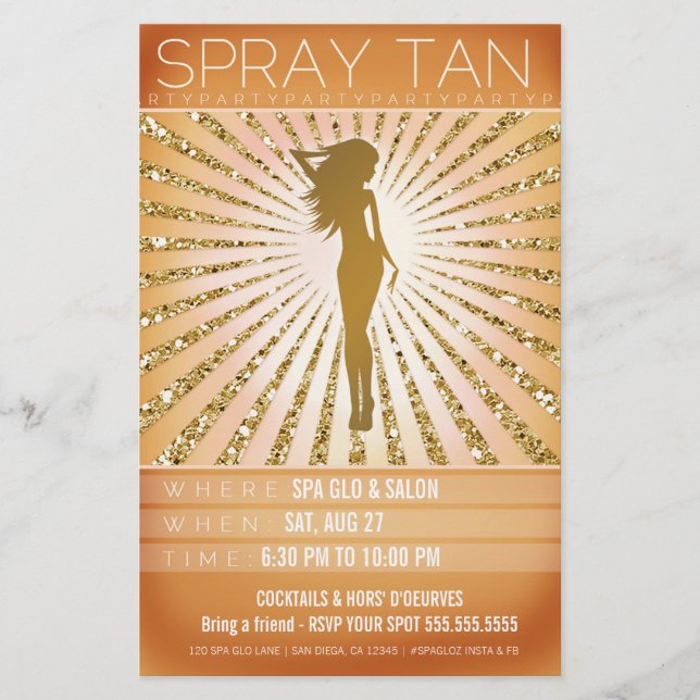 Flyer 311 Sunburst Spray Tan Fiesta (Frente)