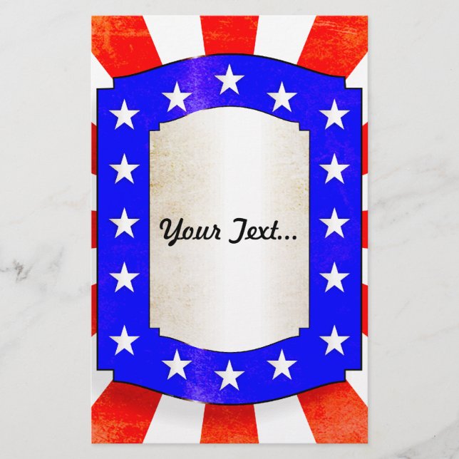 Flyer 4 de julio Día de la Independencia (Frente)