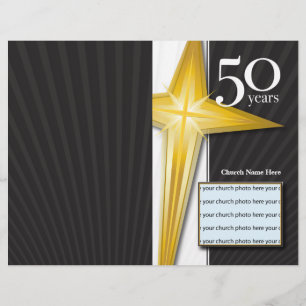 Flyer 50 Aniversario de la Iglesia