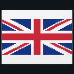 Flyer 8 bits Union Pixel Jack<br><div class="desc">Union Pixel Jack UK Flag Vintage 8 Bit Pixel Art.

Globe Trotters se especializa en imágenes idiosincrásicas de todo el mundo. Aquí encontrará tarjetas de felicitación únicas,  postales,  Posters,  Mousepads y más.</div>