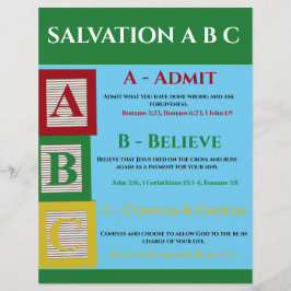 Flyer Abc de salvación