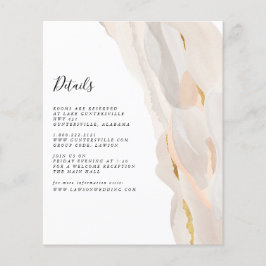 Flyer Abstract Details Card | Budget
