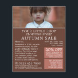 Flyer Adorable Chica, anuncio de tienda de ropa para niñ<br><div class="desc">Chica Adorable,  Volantes De Publicidad En Tienda De Prendas Para Niños Por La Tienda De Tarjetas De Negocios.</div>