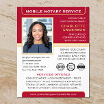Flyer Agente de firma de préstamo público de notario móv<br><div class="desc">Crea una apariencia profesional con este clásico folleto de negocios Notary Public. Una plantilla elegante personalizada con su foto, nombre, detalles y logotipo o símbolos de acreditación. El texto y las imágenes se pueden personalizar o eliminar para que pueda incluir la información que desee. Una manera efectiva de promocionar su...</div>