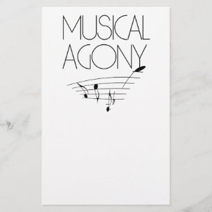 Flyer Agonía musical