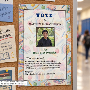 Flyer Agrega tu propio libro de fotos Club electoral