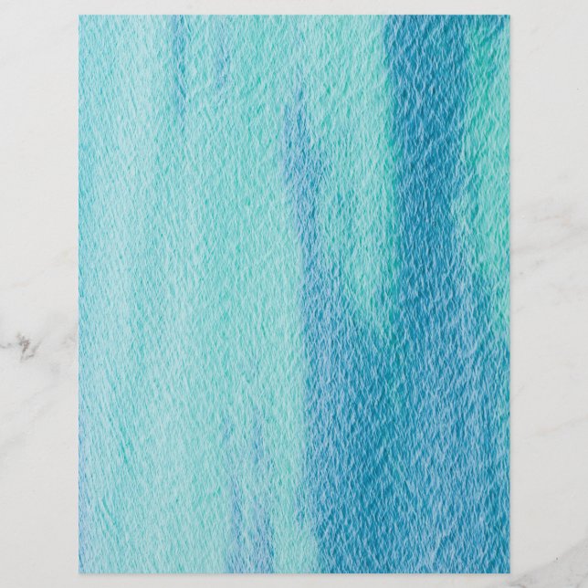 Flyer Agua marina de superficie (Frente)