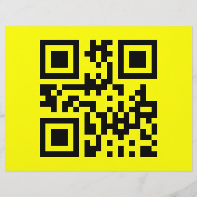 Flyer Aguas inteligentes invertidas — Código QR (Frente)