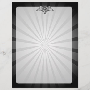 Flyer Águila gris con dos cabezas