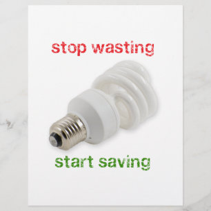 Flyer Ahorrar energía