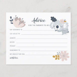 Flyer Alegría de flores de Koala para los padres
