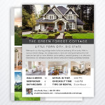 Flyer Alquiler de alojamiento de alquiler de viviendas<br><div class="desc">Si tienes una casa con AirBnB o alquiler de vacaciones (o estás en venta y quieres presentarla), esta es una buena manera de anunciar tu alojamiento. Hay espacio para que añada el nombre de su lugar, ubicación, una breve descripción, número de huéspedes, habitaciones, baños, registro de entrada, registro de salida,...</div>