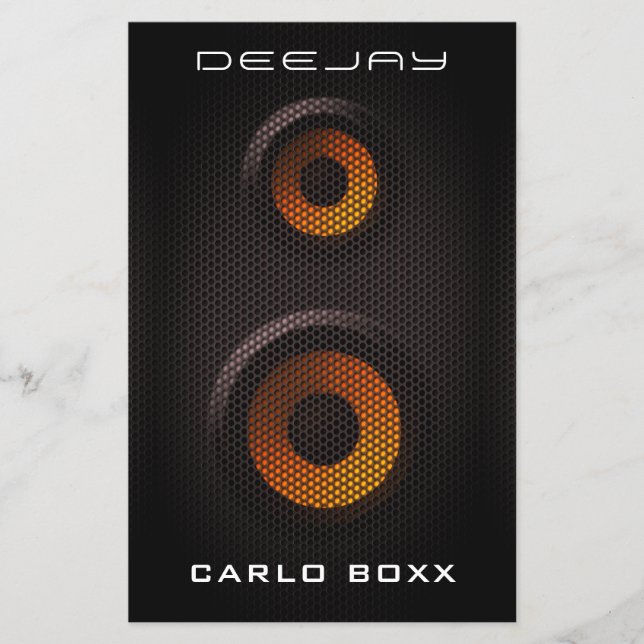 Flyer Altavoz falso (Frente)