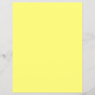 Flyer Amarillo de mantequilla