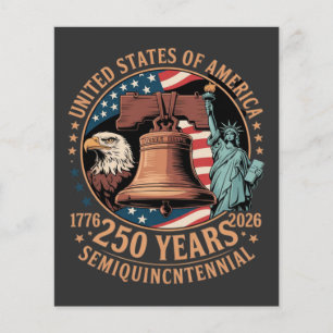 Flyer América 250 Años