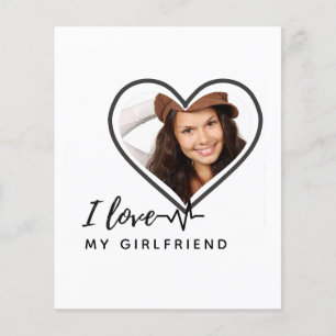 Flyer AMO A MI NOVIA Regalo de Foto Personalizado