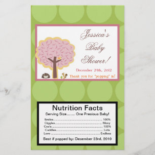 Flyer Amor y Chica de la Naturaleza de los Microwave Pop