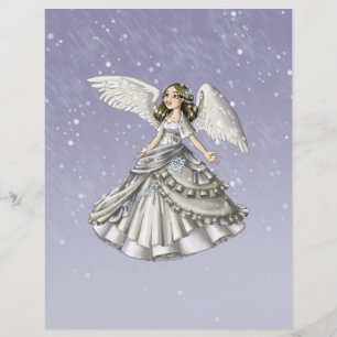 Flyer Ángel de nieve