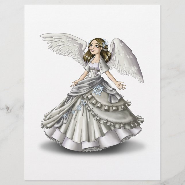 Flyer Ángel de nieve (Frente)
