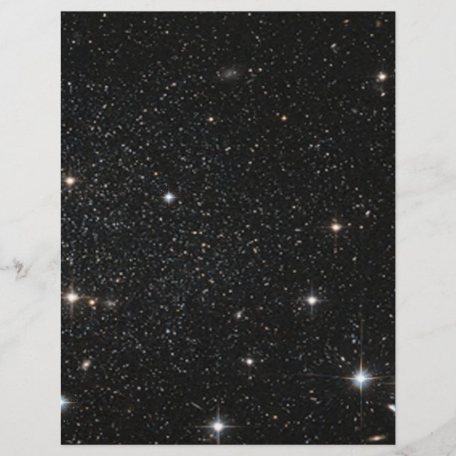 Flyer Antecedentes - Cielo nocturno y estrellas (Frente)