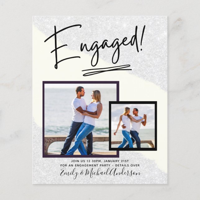 FLYER ANUNCIO DE INVITACIÓN DE COMPROMISO FOTOGRÁFICO CO (Frente)