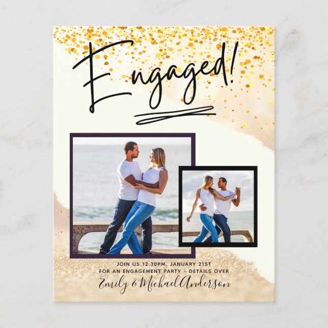 FLYER ANUNCIO DE INVITACIÓN DE COMPROMISO FOTOGRÁFICO EC (Frente)