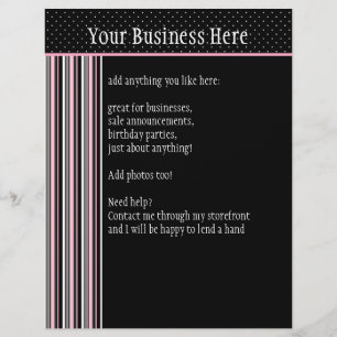 Flyer Anuncio del Siesta Motel