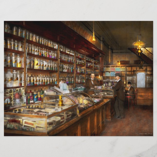 Flyer Apothecary - Una visita a la química 1913 (Frente)