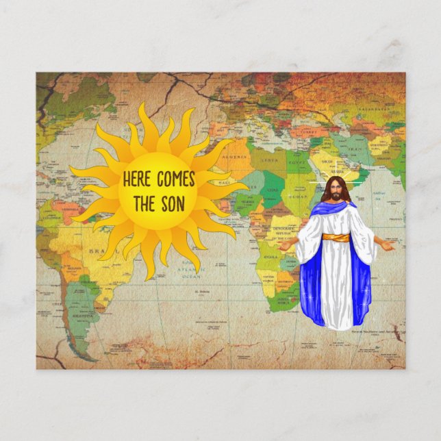 Flyer Aquí viene el hijo (Frente)