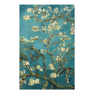 Flyer Arbol de almendras floreciente, Vincent van Gogh.