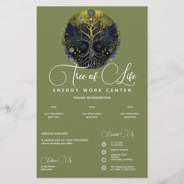 Flyer Árbol de la Luna (Frente)