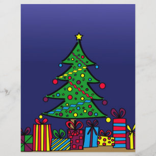 Flyer árbol de Navidad