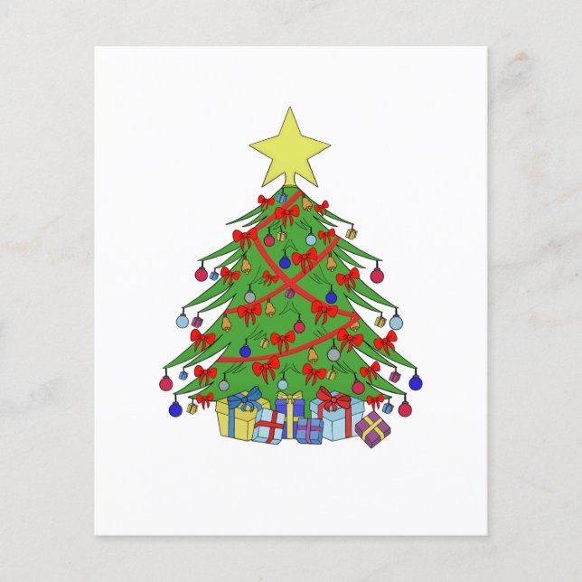 Flyer árbol de Navidad (Frente)