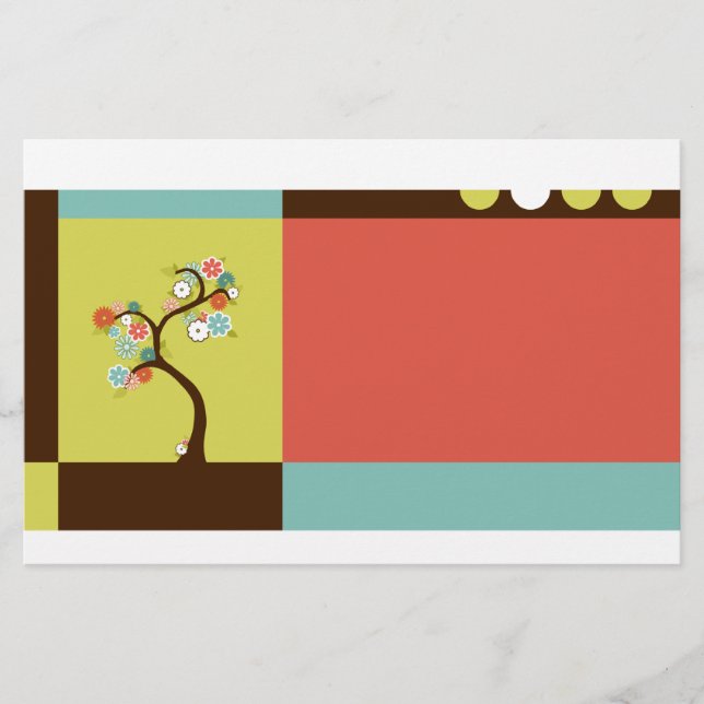 Flyer árbol retro (Frente)