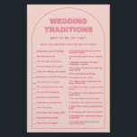 Flyer Arco rosa boda tradiciones duchas de novias juego<br><div class="desc">Diseñado para coordinar con nuestra Colección de Tipos Negrita, dijo que este juego rosa de ducha de novias incluye el moderno y popular arco con texto en negrita con acentos rosa y fucsia. Para una personalización más avanzada de este diseño, por ejemplo, cambiar el diseño, el tamaño de letra o...</div>
